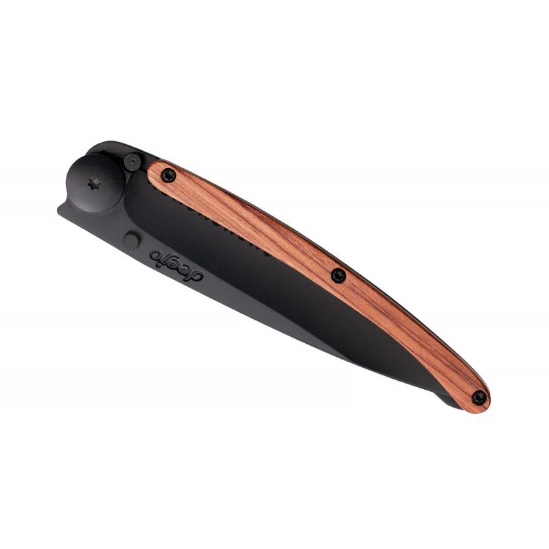 DEEJO Wood 37G Black One Hand Coral Wood - Image 2