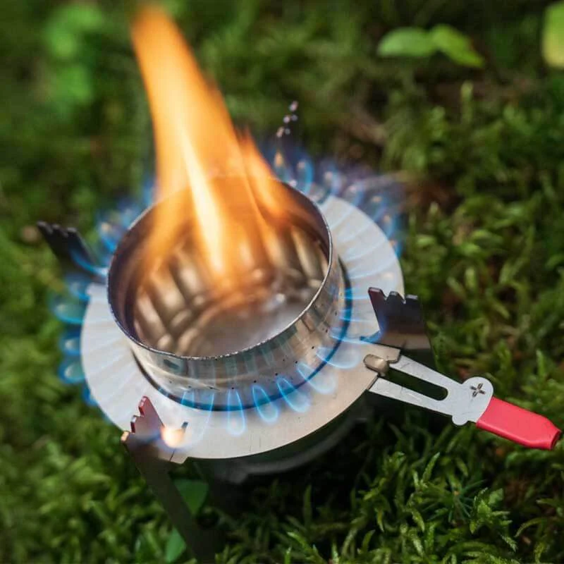EMO Outdoor ORIGAMI stand with a power regulator for alcohol stove - Image 10