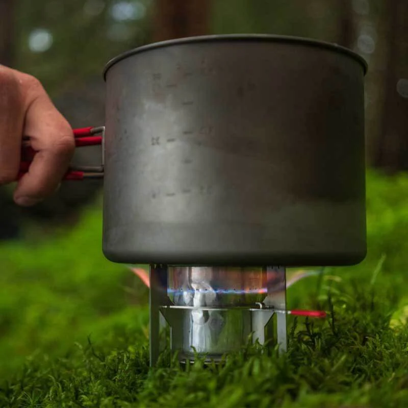 EMO Outdoor ORIGAMI stand with a power regulator for alcohol stove - Image 13
