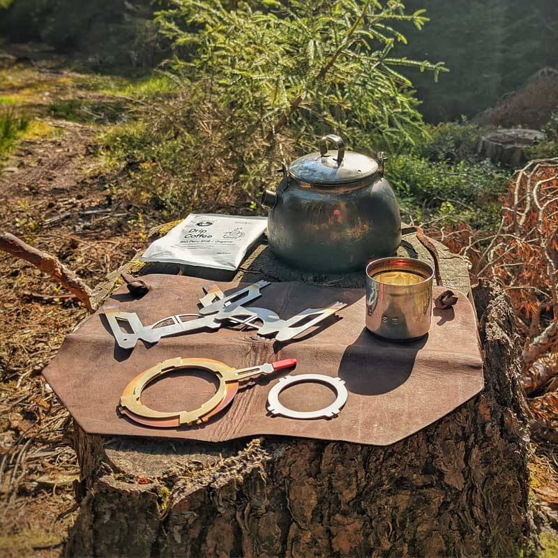 EMO Outdoor ORIGAMI stand with a power regulator for alcohol stove - Image 18