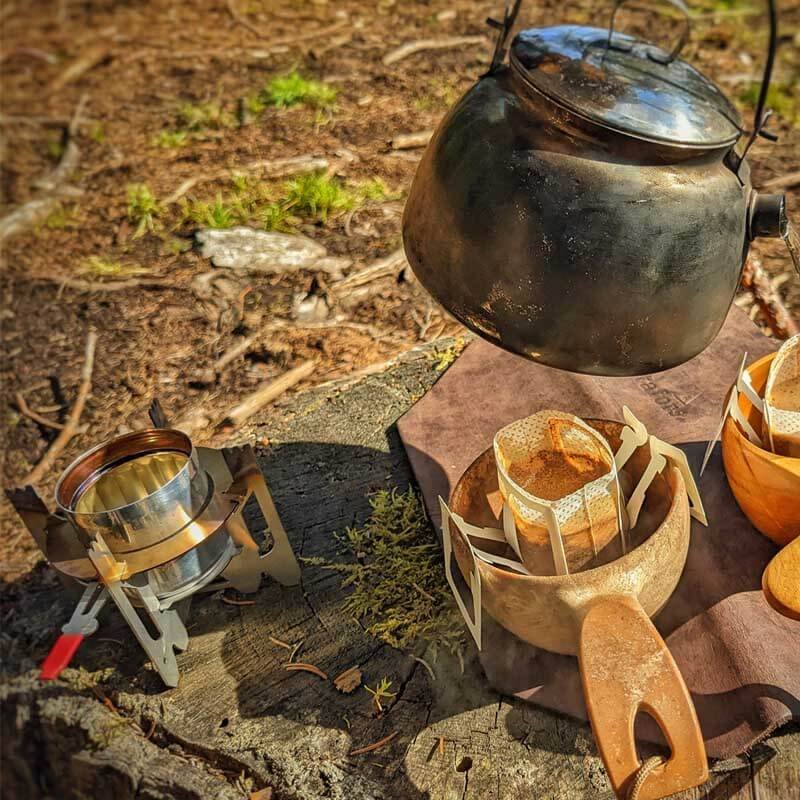 EMO Outdoor ORIGAMI stand with a power regulator for alcohol stove - Image 19