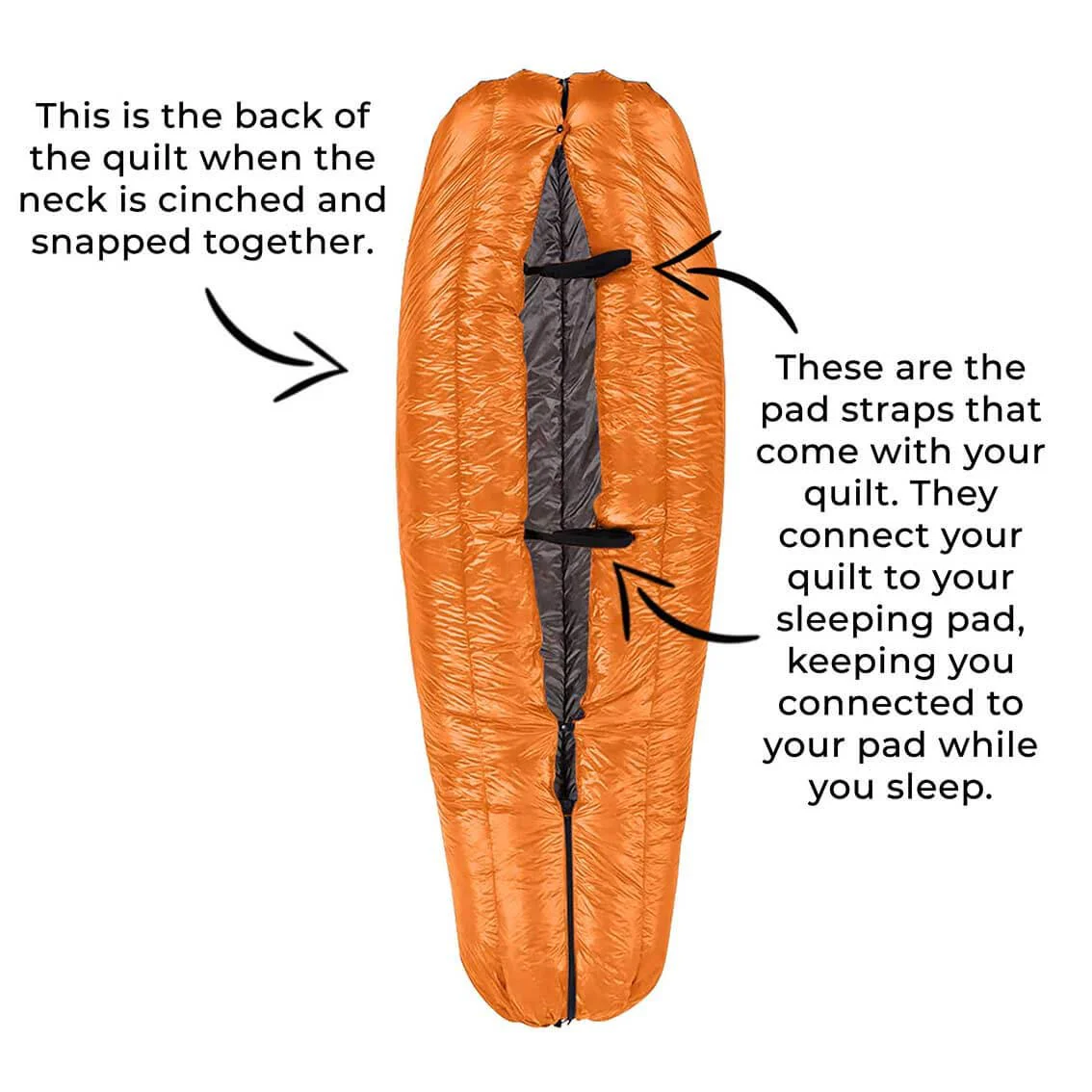 Enlightened Equipment Revelation Quilt 10°F / -12°C with draft collar - Image 5