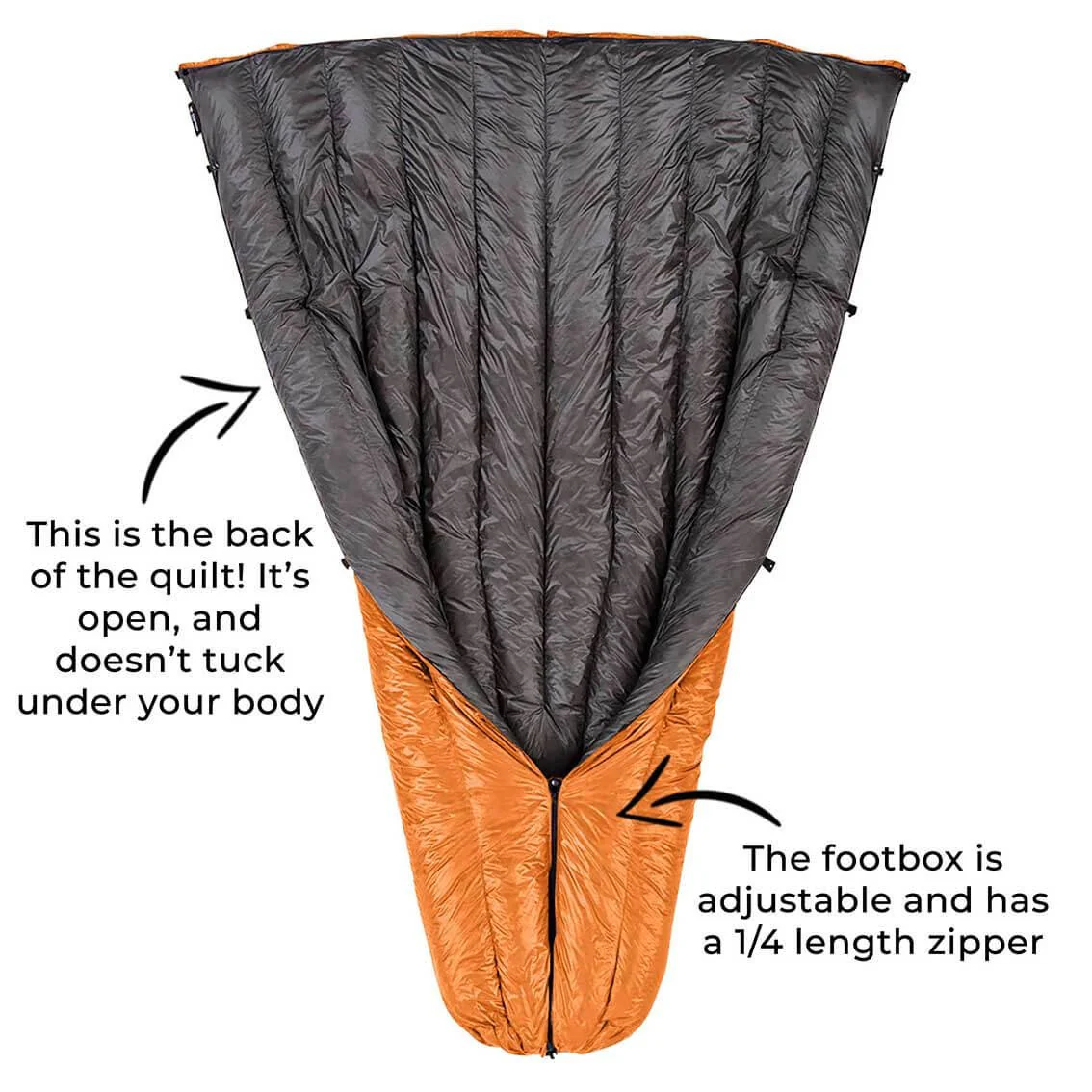 Enlightened Equipment Revelation Quilt 30°F / -1°C with draft collar - Image 6