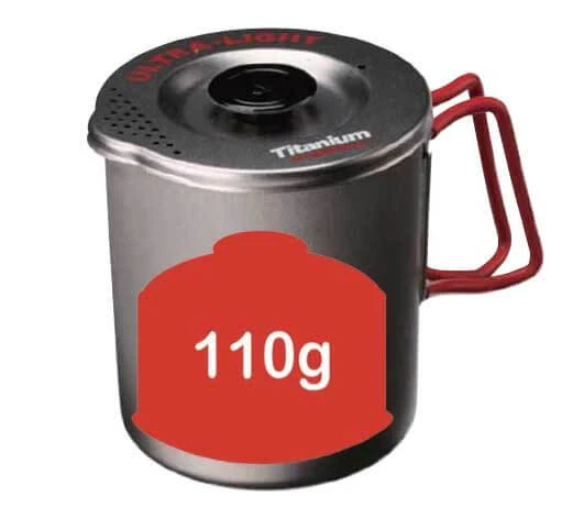 EVERNEW Ti Pasta Pot 750ml (ECA547) - Image 3