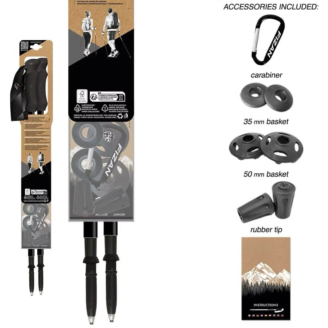 FIZAN Compact Trekking Poles - Image 4
