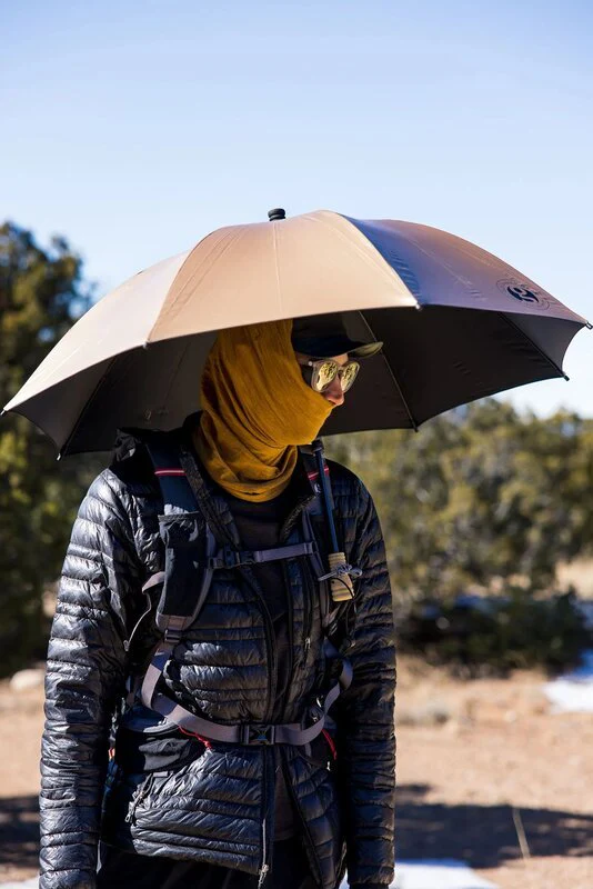 GOSSAMER GEAR Gold Dome Ultralight Umbrella - Image 6