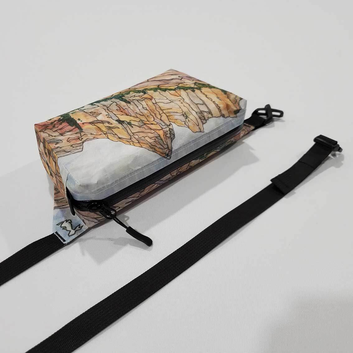 HIGH TAIL DESIGNS Ultralight Fanny Pack Watercolor Eldorado Canyon - Image 6