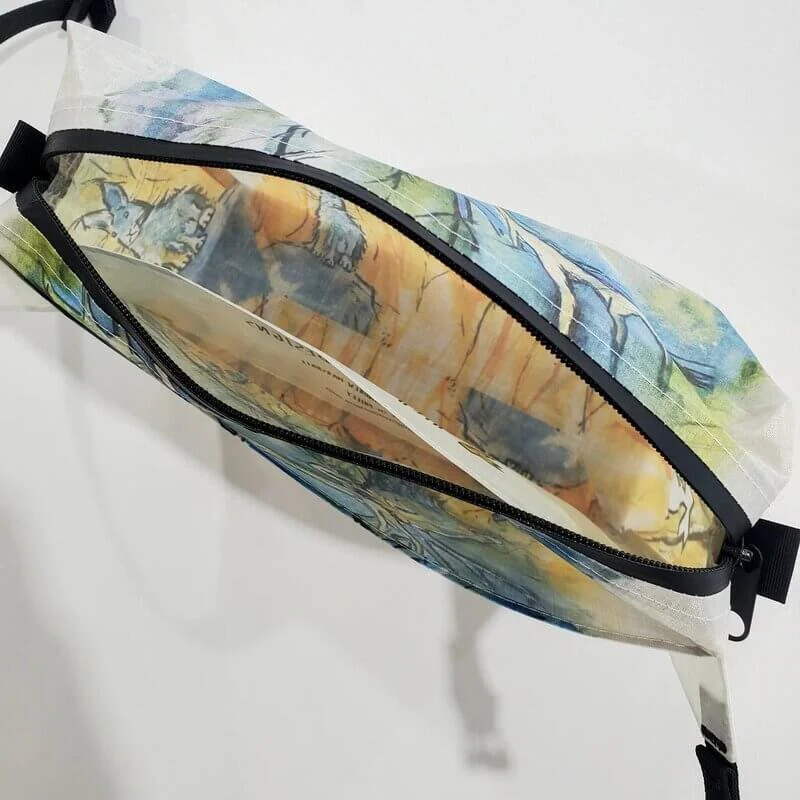 HIGH TAIL DESIGNS Watercolor Ultralight Fanny Pack v1.5 Elk & Rabbit - Image 9