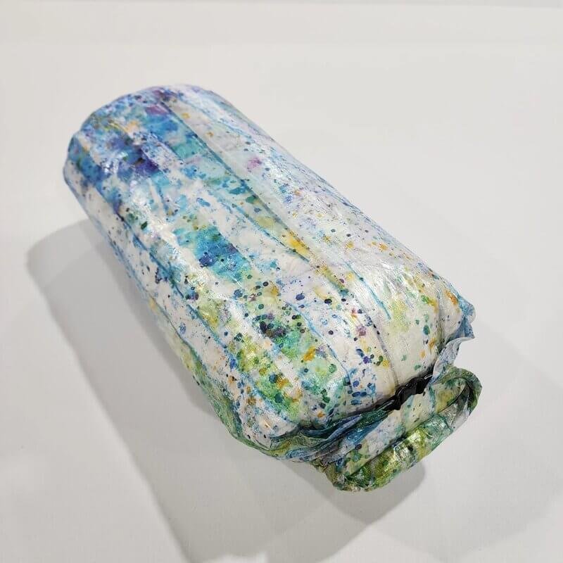HIGH TAIL DESIGNS Watercolor Twilight Large Roll-Top Stuff Sack - Image 4