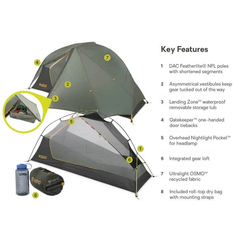 NEMO Dragonfly Bikepack OSMO™ 1P tent - Image 6