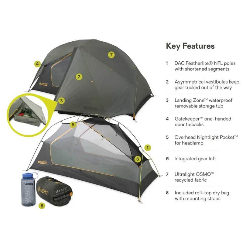 NEMO Dragonfly Bikepack OSMO™ 2P tent - Image 7