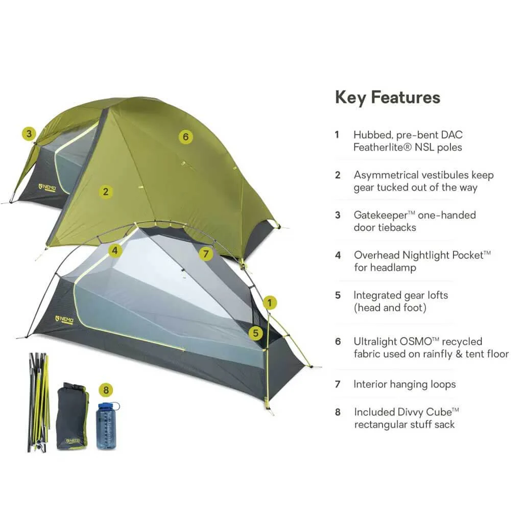 NEMO Dragonfly OSMO™ 1P tent - Image 9