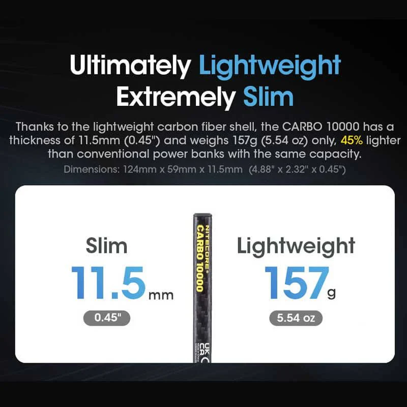 NITECORE CARBO 10000 Power bank - Image 11