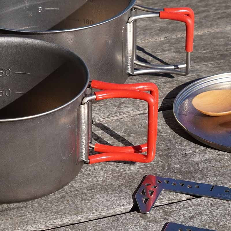 EVERNEW Ti Ultralight Pot 900ml (ECA533) - Image 3