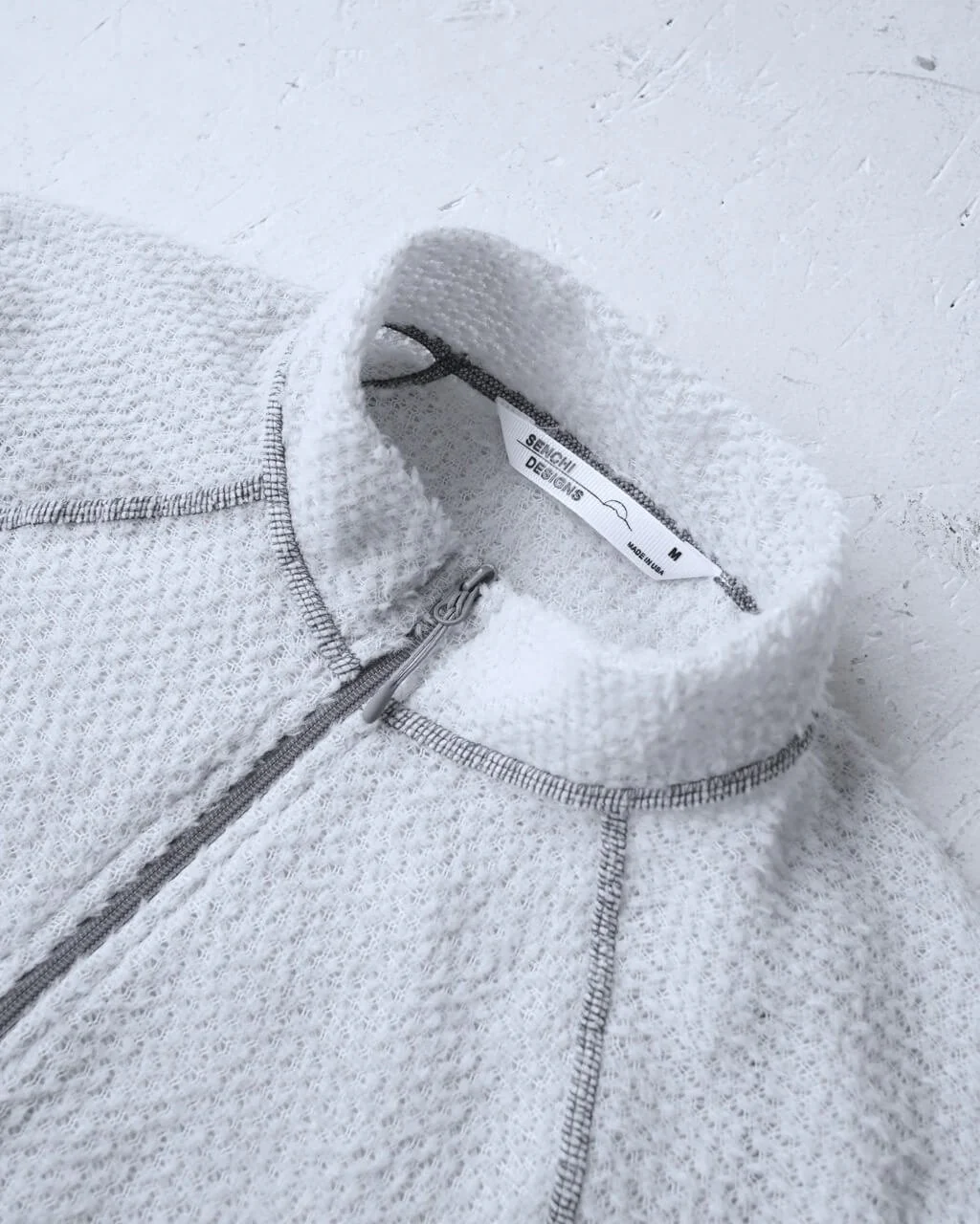 Senchi Designs Alpha 90 Crewneck with half zip - Image 12