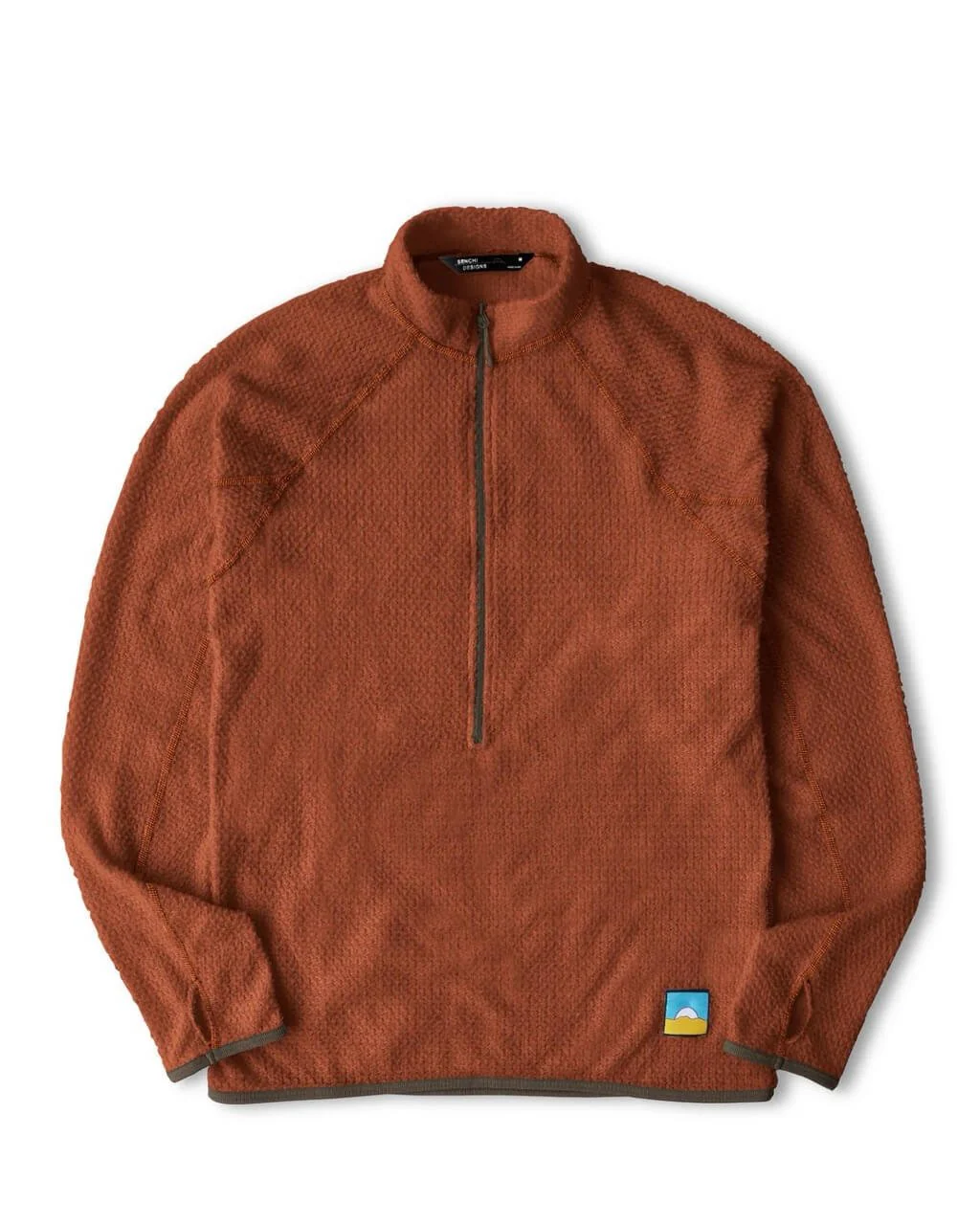 Senchi Designs Alpha 90 Crewneck with half zip - Image 3
