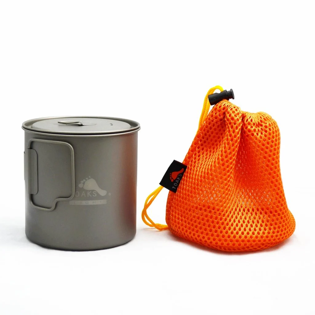 TOAKS LIGHT Titanium 650ml Pot - Image 4