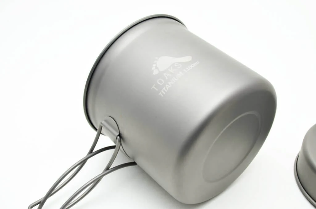 TOAKS Titanium 1100ml Pot with Pan (CKW-1100) - Image 3