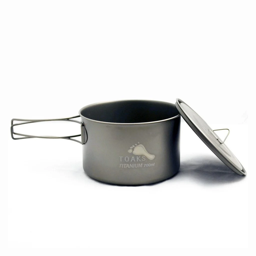 TOAKS LIGHT Titanium 700ml Pot with 115mm Diameter - Image 2