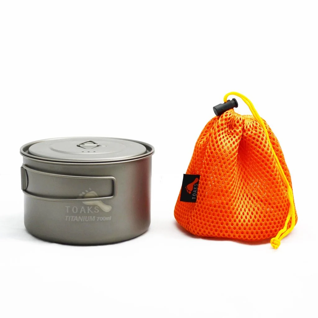 TOAKS LIGHT Titanium 700ml Pot with 115mm Diameter - Image 6
