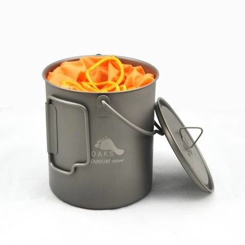 TOAKS Titanium 750ml Pot with bail handle - Image 10