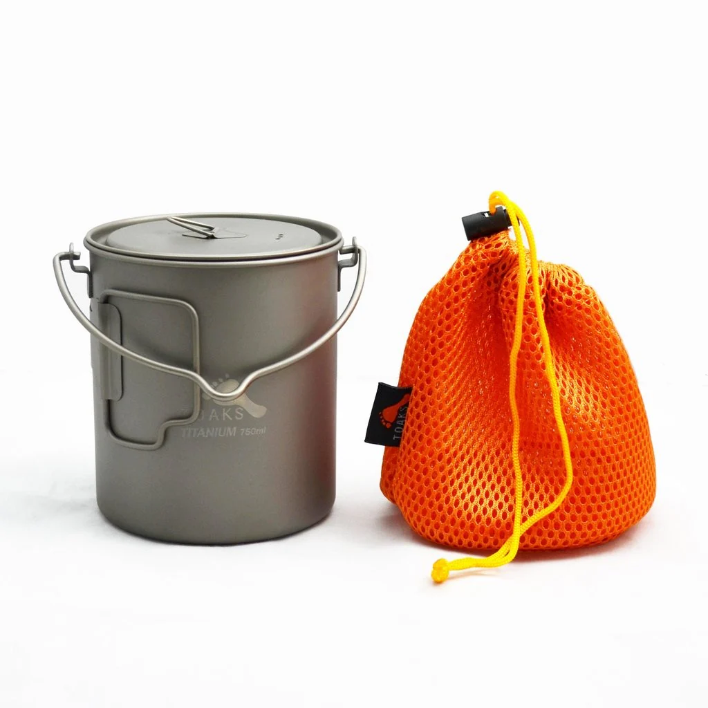 TOAKS Titanium 750ml Pot with bail handle - Image 5