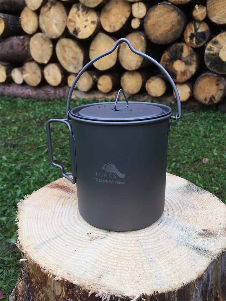 TOAKS Titanium 750ml Pot with bail handle - Image 6