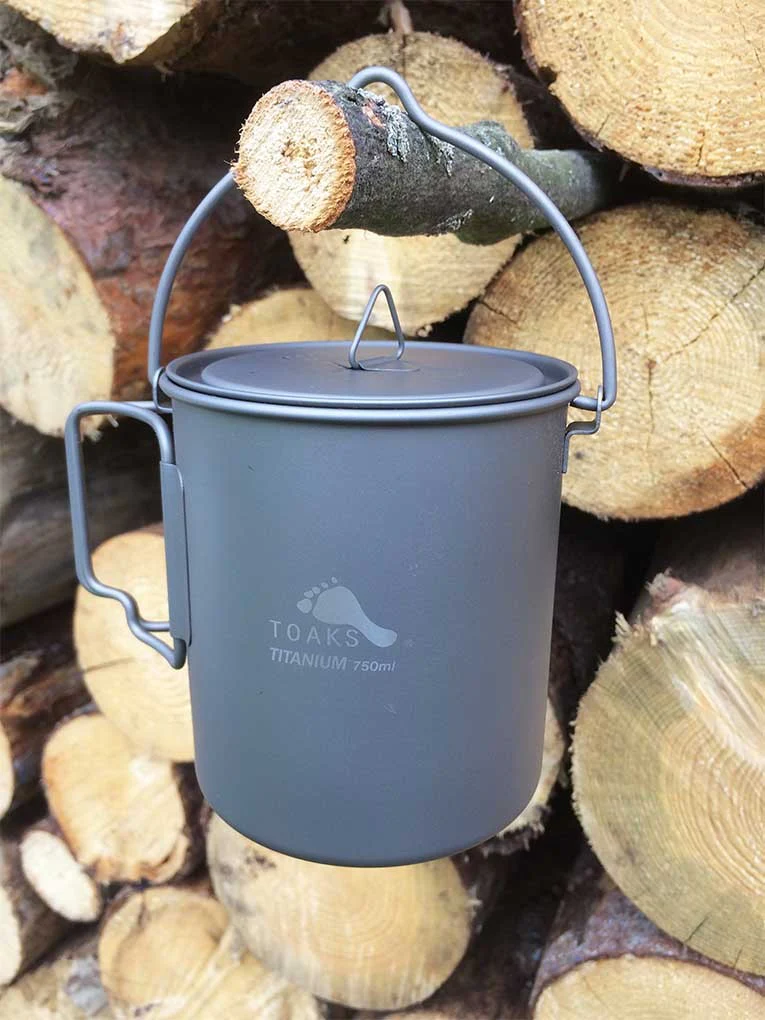 TOAKS Titanium 750ml Pot with bail handle - Image 7