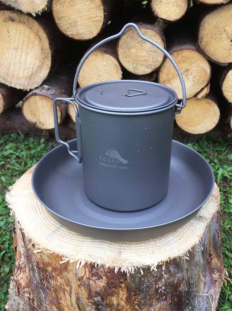 TOAKS Titanium 750ml Pot with bail handle - Image 8