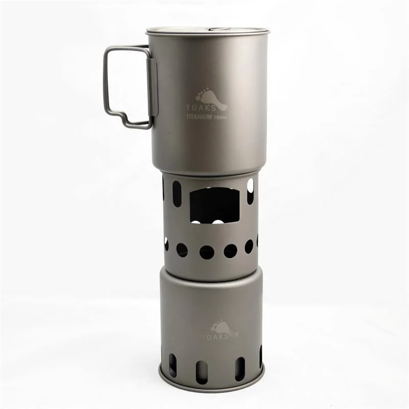 TOAKS Titanium Backpacking Wood Burning Stove - small - Image 8