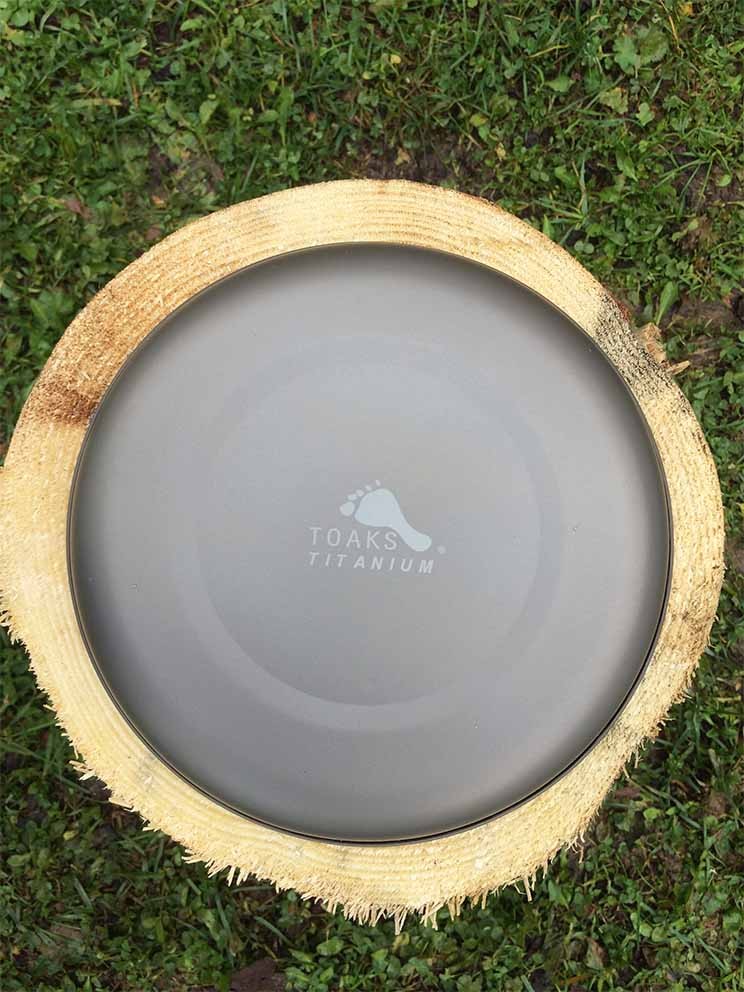 TOAKS Titanium Plate D190mm - Image 6