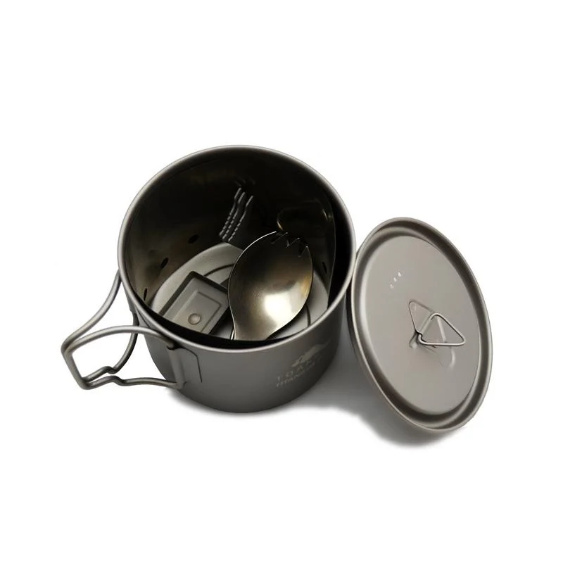TOAKS Ultralight Titanium Cook System with solid Alcohol stove - Image 2