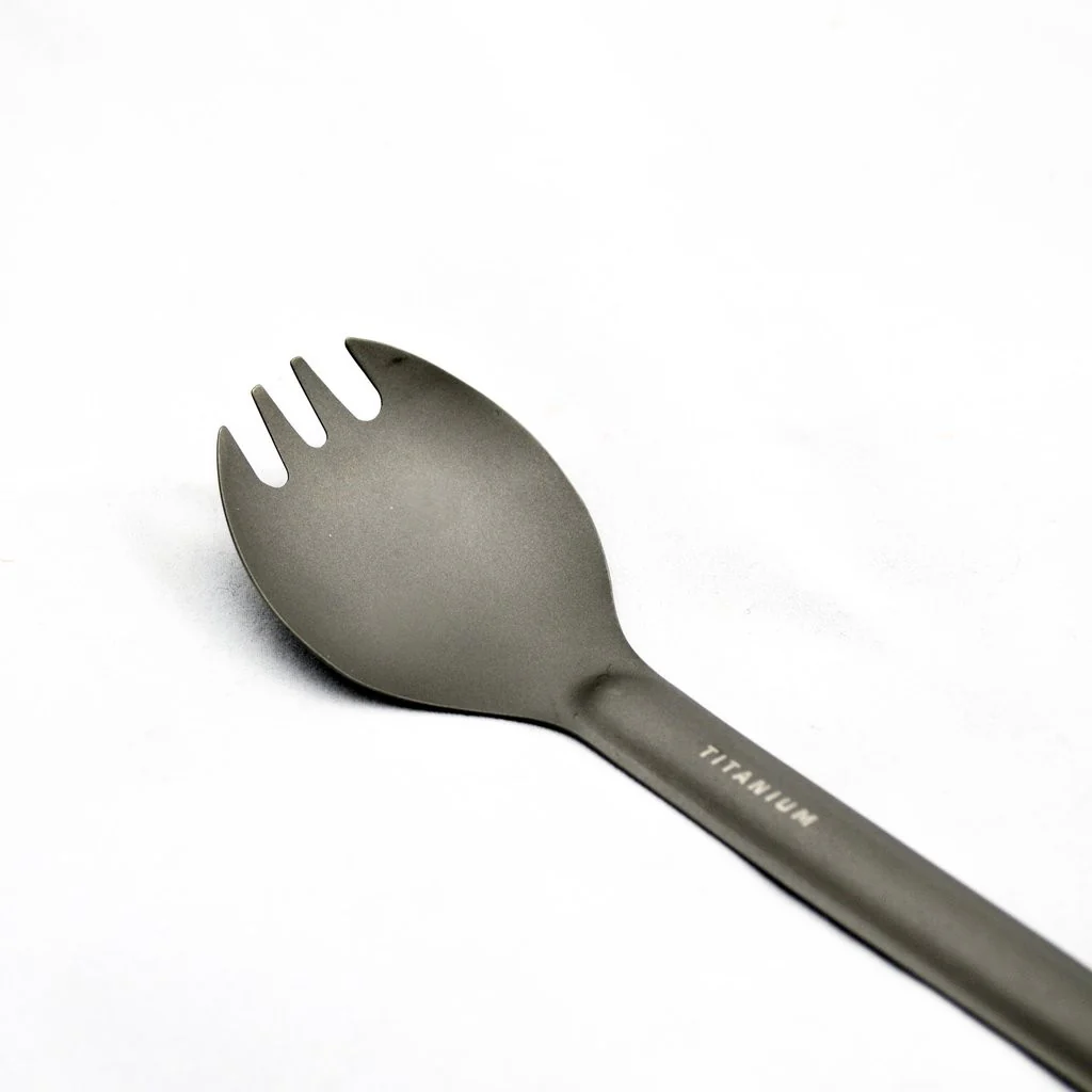 TOAKS Ultralight Titanium Spork (SLV-04) - Image 2