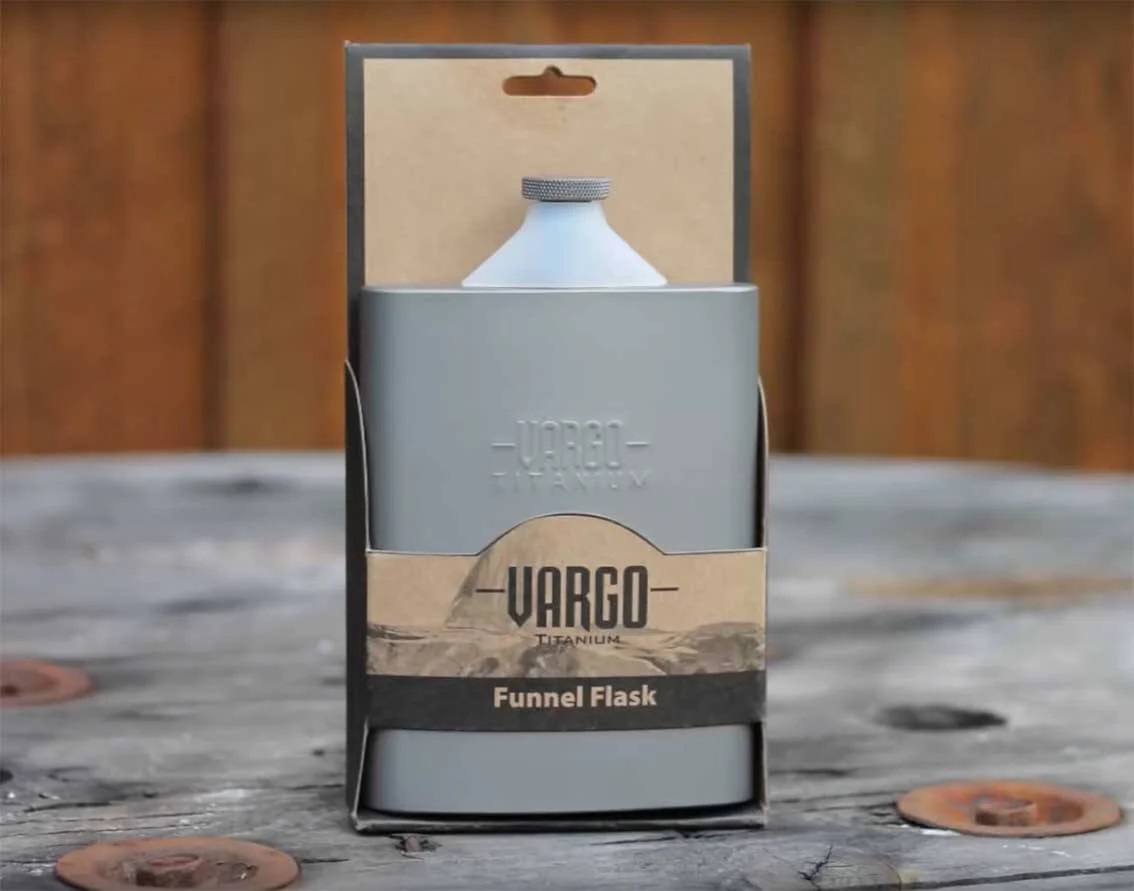 VARGO Titanium Funnel Flask - Image 10