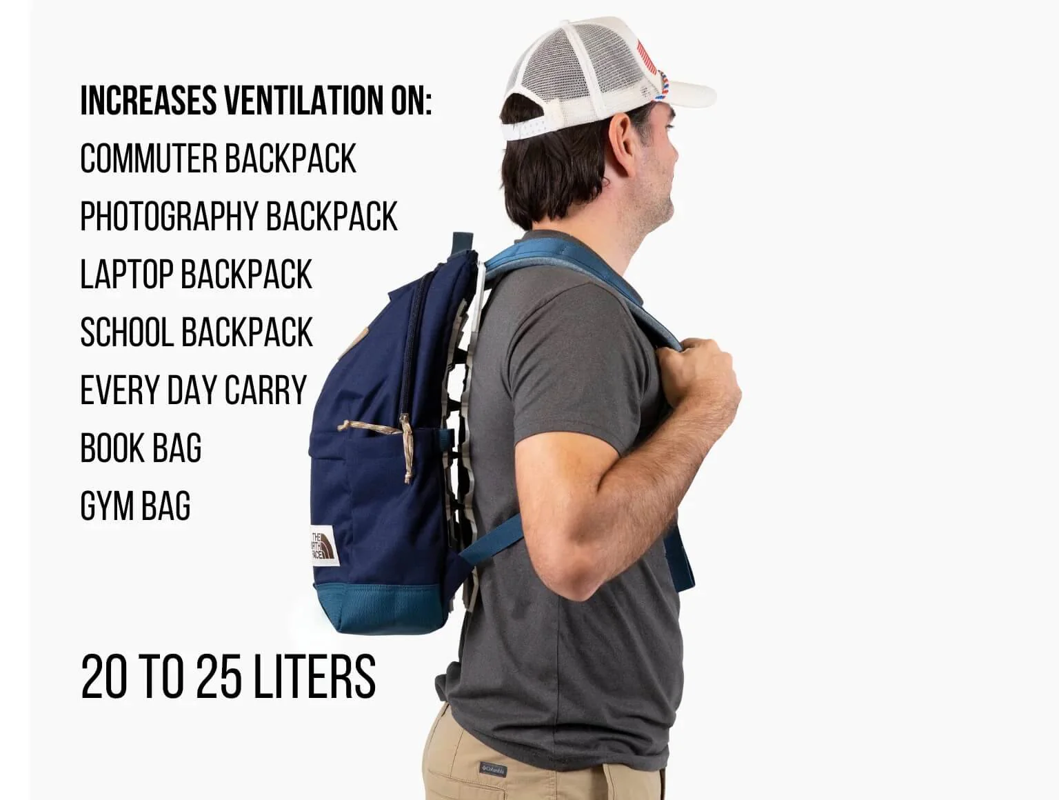 VAUCLUSE GEAR Ultralight Backpack Ventilation Frame & Sleeve - Image 10