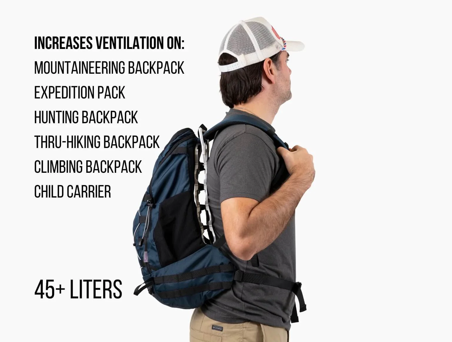 VAUCLUSE GEAR Ultralight Backpack Ventilation Frame & Sleeve - Image 12
