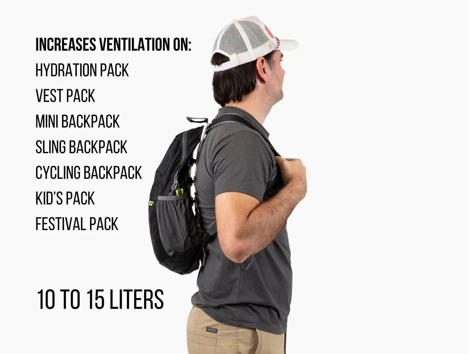 VAUCLUSE GEAR Ultralight Backpack Ventilation Frame & Sleeve - Image 8