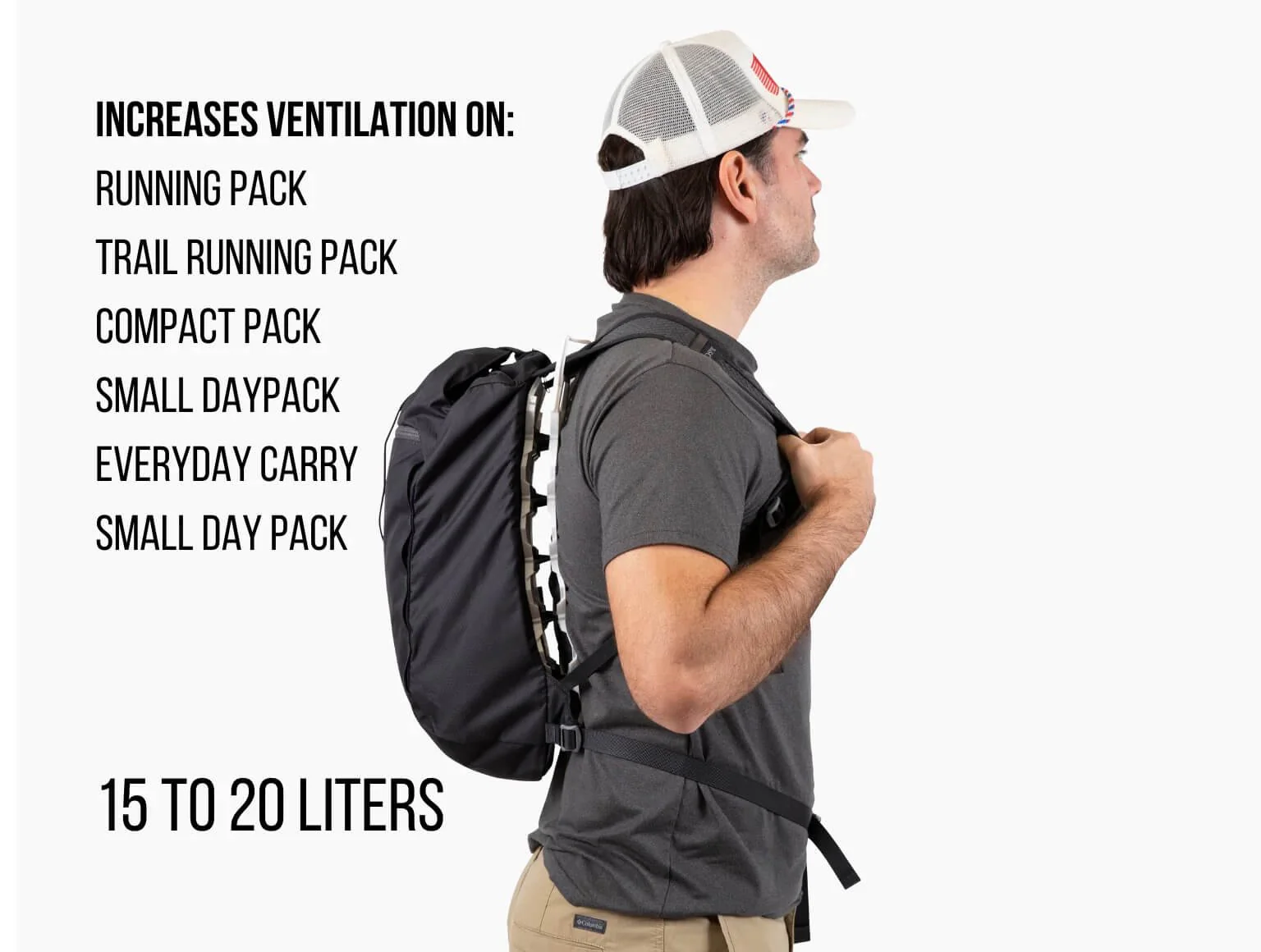 VAUCLUSE GEAR Ultralight Backpack Ventilation Frame & Sleeve - Image 9