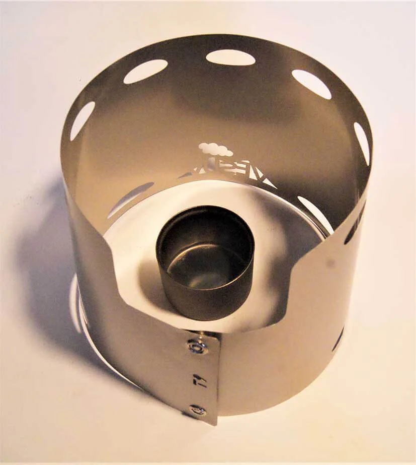 VESUV Titanium Windshield for Toaks Pot 700 ml 115 mm - Image 3